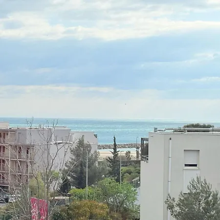 Apartment Joli T2, Classe 3 Etoiles, Climatise Vue Mer, Parking *