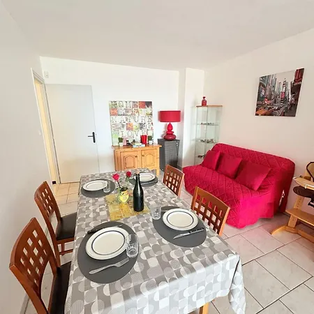 Joli T2, Classe 3 Etoiles, Climatise Vue Mer, Parking Apartment Sète